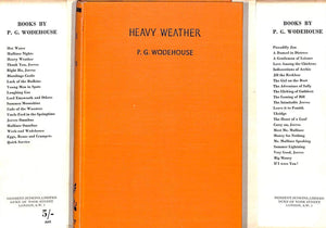 "Heavy Weather" 1933 WODEHOUSE, P.G.