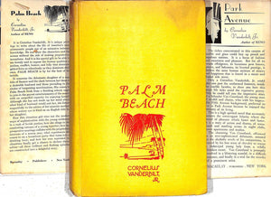 "Palm Beach" 1931 VANDERBILT, Cornelius Jr. (SOLD)