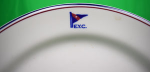 Eastern Yacht Club Shenango China Plate