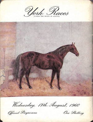 York Races: 17th August, 1960 Official Programme