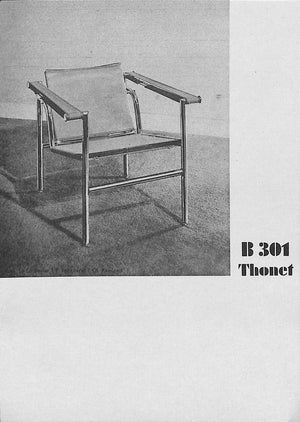 "Thonet Stahlrohr-Mobel/ Tubular Steel Furniture Card Catalogue" 1989 VON VEGESACK, Alexander