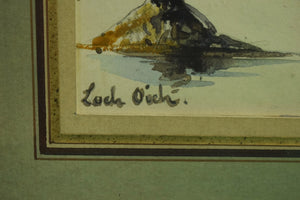 Loch Oich Watercolour from the Mary Braga Oakendale, Va Estate