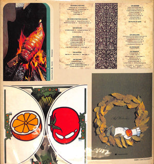 "Menu Designs" 1981 SCHMIDT, Hanspeter