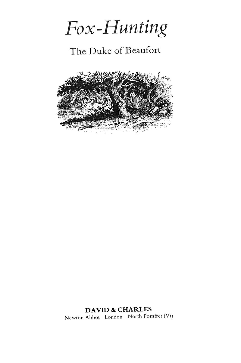 Fox Hunting 1980 The Duke Of Beaufort fox-hunting-1980-the-duke-of-beaufort