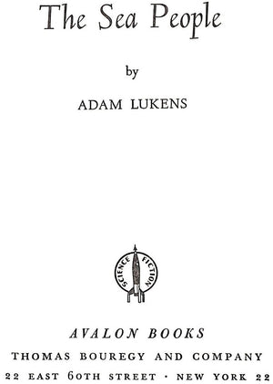 "The Sea People" 1959 LUKENS, Adam