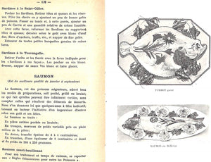 "Les Poissons Coquillages Crustaces: Leur Preparation Culinaire" 1929 BOUZY, Michel [Chef de Cuisine]