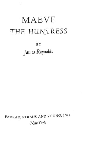 "Maeve The Huntress" 1952 REYNOLDS, James