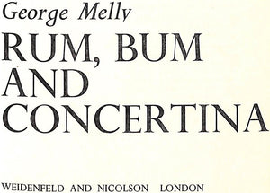 "Rum, Bum And Concertina" 1977 MELLY, George