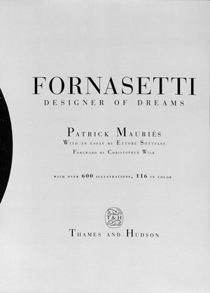 "Fornasetti: Designer Of Dreams" 1991 MAURIES, Patrick