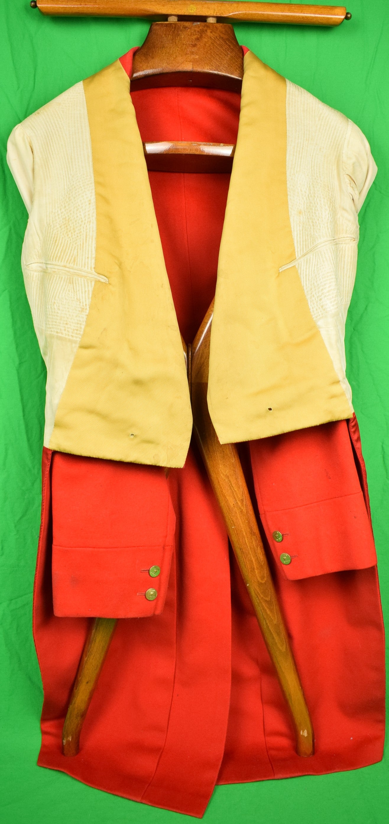 Myopia Hunt Club Scarlet Dress Tail Coat" (SOLD) Myopia Hunt Club Scarlet Dress Tail Coat" (SOLD)