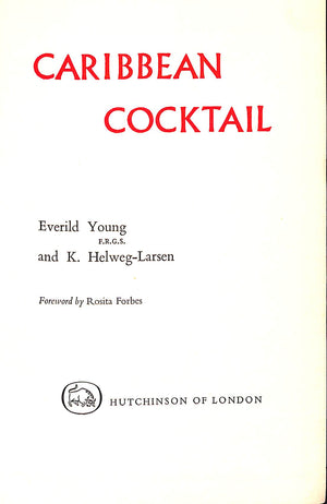 "Caribbean Cocktail" 1957 HELWEG-LARSEN, K. and YOUNG, Everild