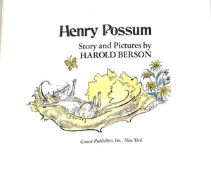 "Henry Possum" 1973 BERSON, Harold