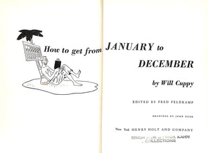 "How To Get From January To December" 1951 CUPPY, Will
