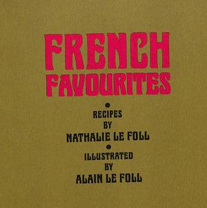 "French Favourites" 1969 LE FOLL, Nathalie