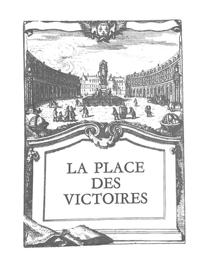 "La Place Des Victoires" 1984 SAINT SIMON, F. de