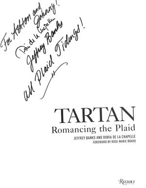 "Tartan: Romancing The Plaid" 2007 BANKS, Jeffrey and DE LA CHAPELLE, Doria