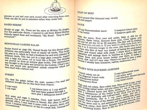 "An Affair With Flair Recipes For Unusual Parties" 1978 SUDDUTH, Gay Hall