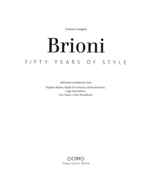 "Brioni: Fifty Years Of Style" 1995 GIORGETTI, Cristina