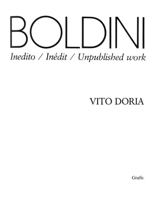 "Boldini: Unpublished Work" 1982 DORIA, Vito