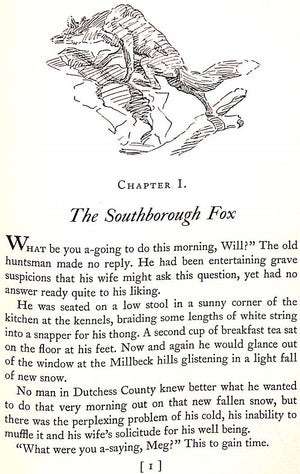 "The Southborough Fox: And Other Colonel Weatherford Stories" 1939 GRAND, Gordon