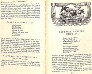 "Court Favourites Recipes for Royal Kitchens" 1953 CRAIG, Elizabeth