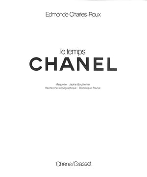 "Le Temps Chanel" 1979 CHARLES-ROUX, Edmonde