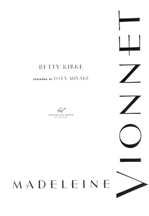 "Madeleine Vionnet" 1998 KIRKE, Betty (SOLD)