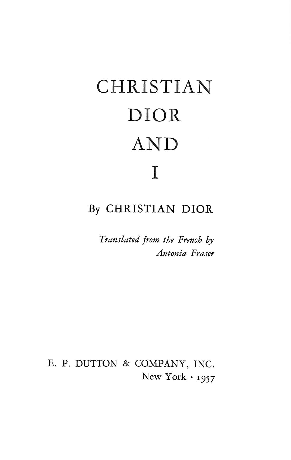 christian dior company
