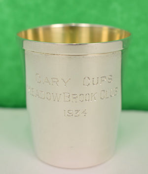 Cary Cups Meadow Brook Club 1934 Sterling Polo Trophy