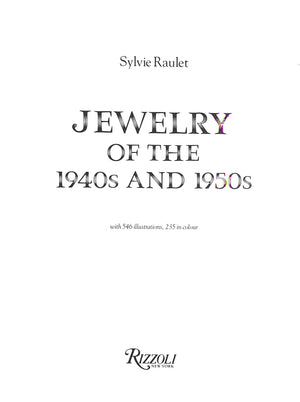 "Jewelry Of The 1940s And 1950s" 1988 RAULET, Sylvie