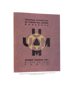 "UAM: Union Des Artistes Modernes" 1986 BARRE-DESPOND, Arlette