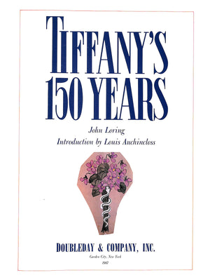 "Tiffany's 150 Years" 1987 LORING, John