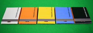 Set Of 7 Braniff International Matchbooks (New/ Unstruck)