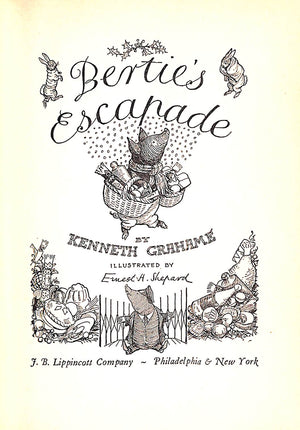"Bertie's Escapade" 1949 GRAHAME, Kenneth