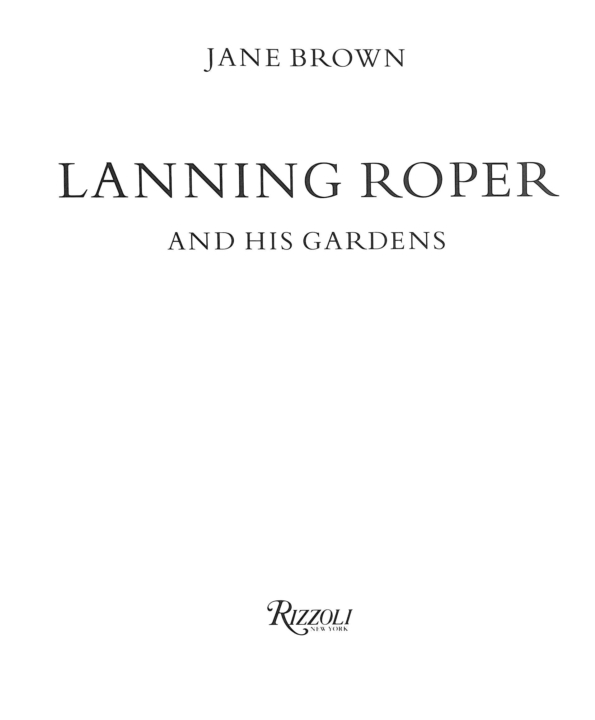 Lanning Roper
