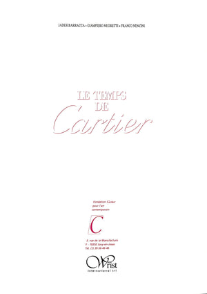 "Le Temps De Cartier" 1989 BARRACCA, Jader