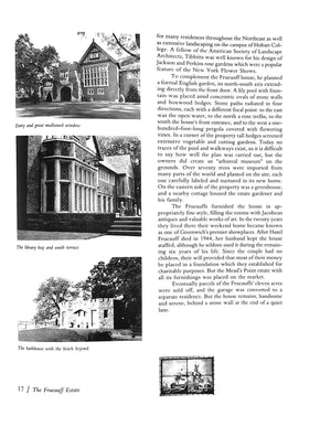 "The Great Estates: Greenwich, Connecticut, 1880-1930" 1986 The Junior League of Greenwich