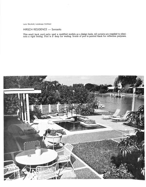 "Florida Landscape Architecture" 1966