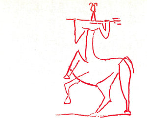 "Picasso In Antibes" 1960 DE LA SOUCHERE, Dor [text by]