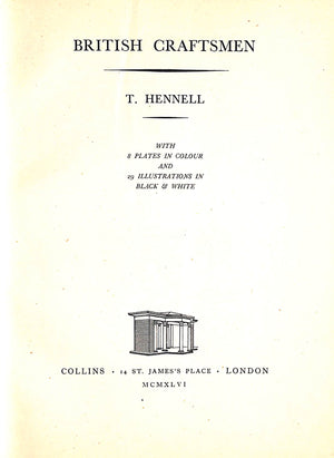 "British Craftsmen" 1946 HENNELL, Thomas