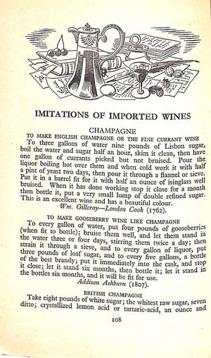 "English Wines And Cordials" 1946 SIMON, Andre L.