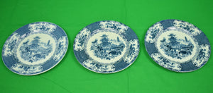 "Set x 12 Allertons England Chinese Plates"