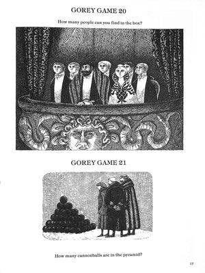 "Gorey Games: Based On The Works Of Edward Gorey" 1979 (SOLD)