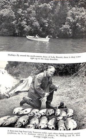 "Rotorua Trout The Fishing Lakes, Rivers And Streams Of The Rotorua Conservancy, New Zealand" 1960 GEE, Frank