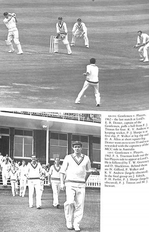 "Gentlemen And Players: Conversations With Cricketers" 1987 MARSHALL, Michael
