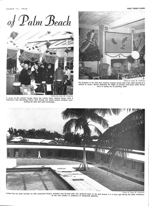 Palm Beach Life Magazine March 11, 1952