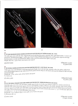 Exceptional And Fine Sporting Guns And Rifles - 15 May 2007 Christie's London