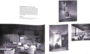 "Interiors Book Of Restaurants" 1960 ATKIN, William Wilson & ADLER, Joan