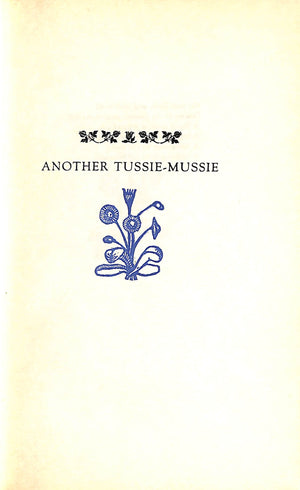"Another Tussie-Mussie Collection Of Flower & Garden Sentiments In Prose & Verse" 1930 TROVILLION, Violet