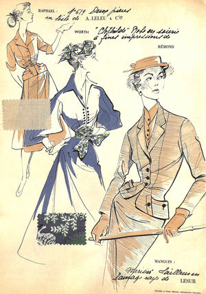 "Cahier Bleus" 1952